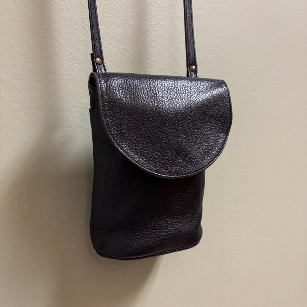JP Ourse & Cie Geneve Bag Size Mini Black Crossbody Made in Bolivia Travel‎